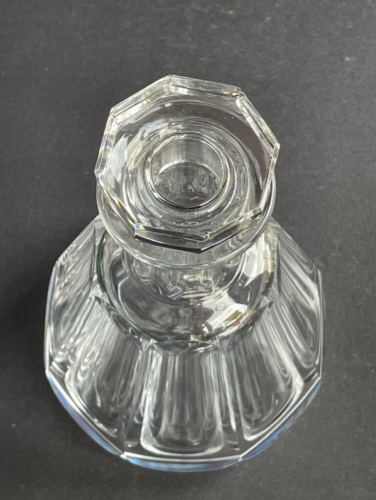 Carafe stamped Baccarat service Talleyrand