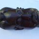 Large carved African head in exotic wood – Madagascar – 65 cm