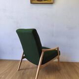 Vintage Lounge Chair by J. Jiroutek, Czechoslovakia, 1960s
