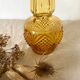 Vintage amber decanter Empoli