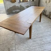 Table de ferme extensible en chêne massif