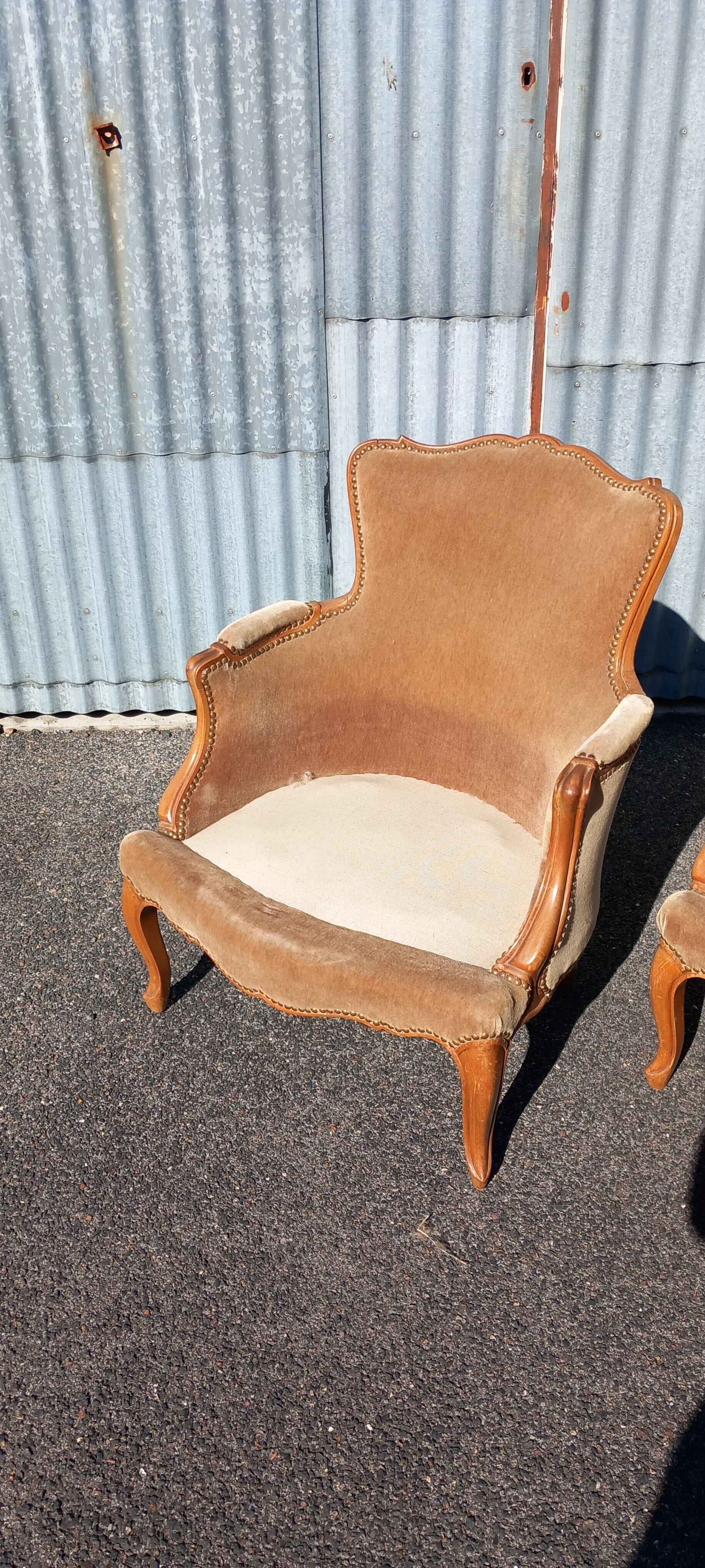 Louis XV style armchairs