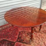 6-foot table in mahogany from the Louis Philippe period
