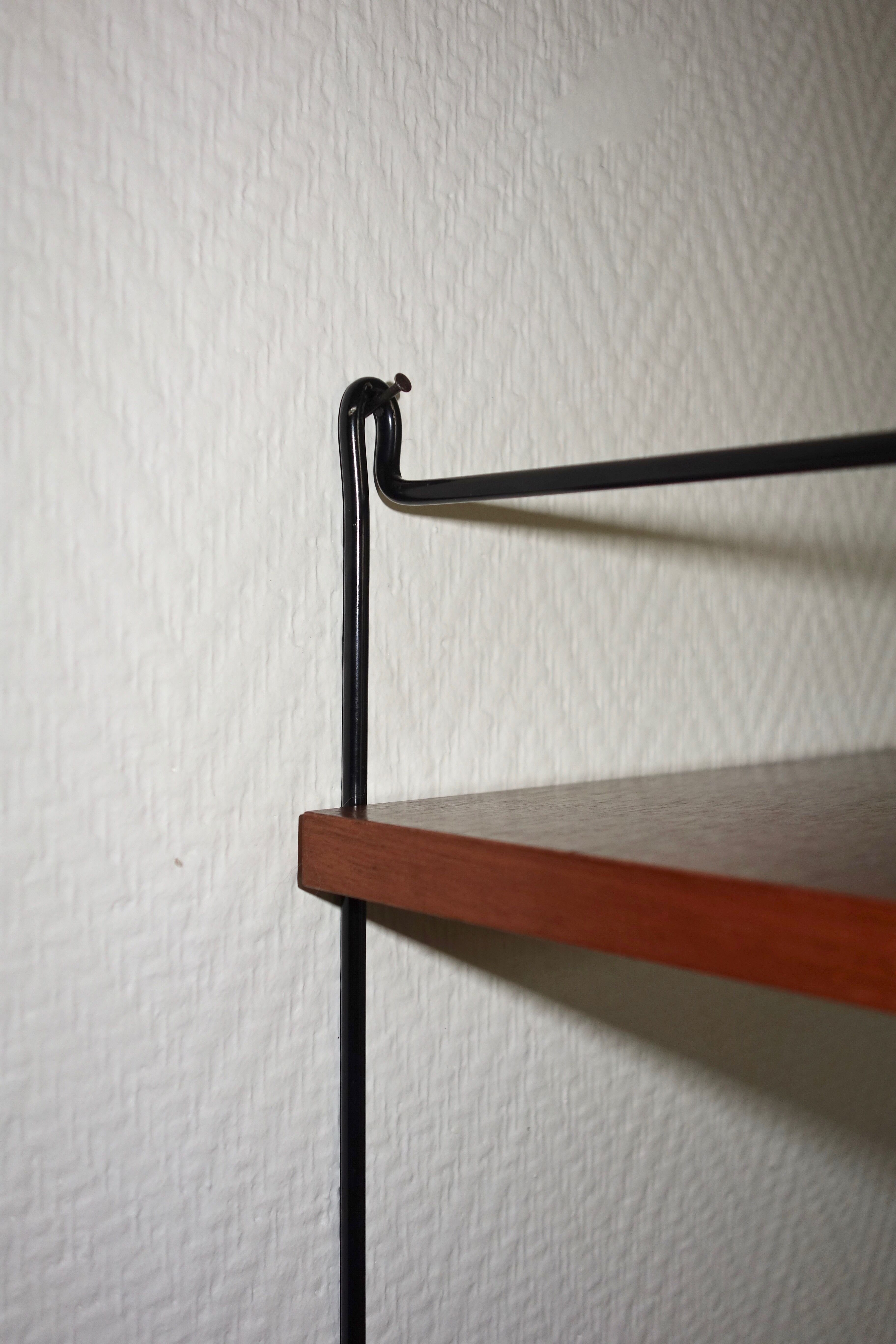 50 years teak wall shelf