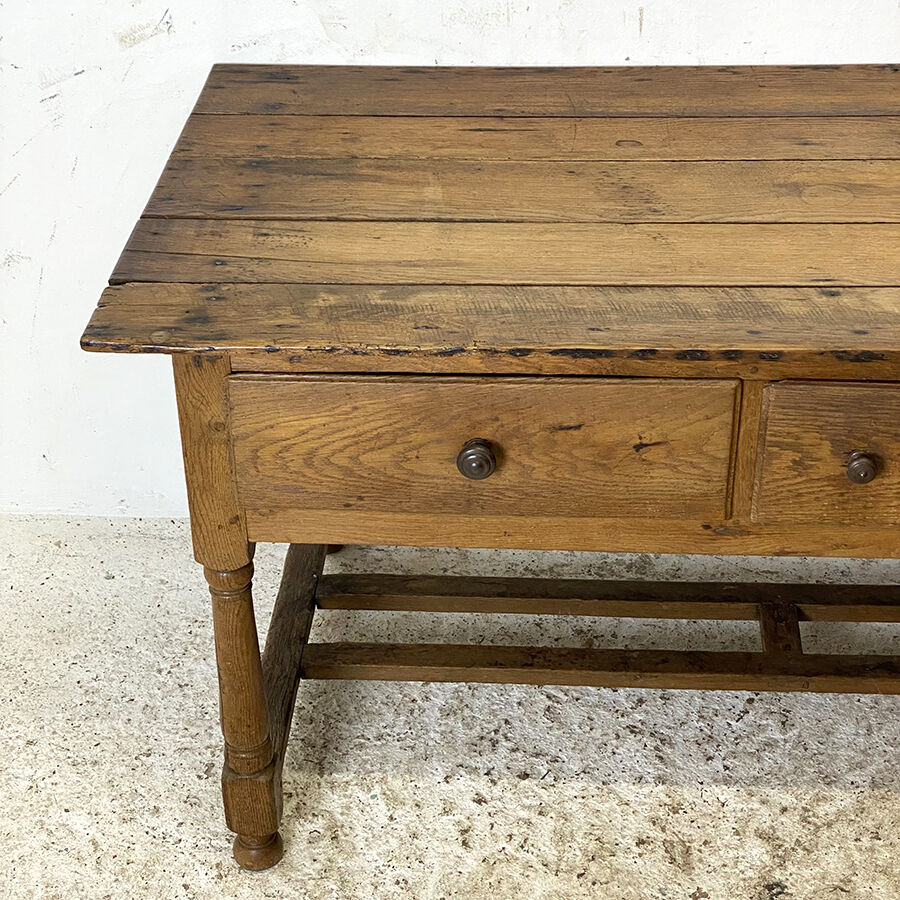 Old farmhouse table