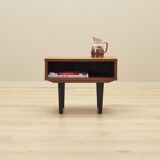 Table de chevet en noyer, design scandinave