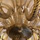Large Murano glass chandelier – 12 lights – early 20th century
