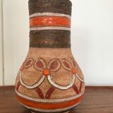 Glazed stoneware vase italy