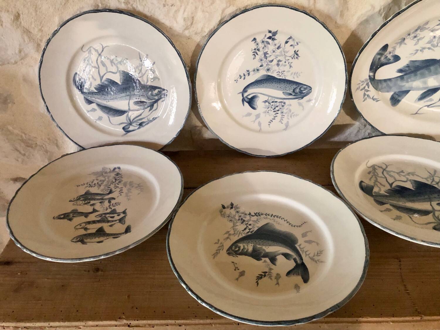 Fish service at Moulin Des Loups