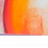 Hand painted abstract painting