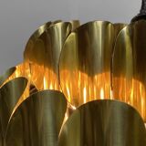 Brass pendant light by Thorsten Orrling for Hans-Agne Jakobsson AB, Markaryd. Sweden 1960s