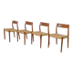Model 77 chairs by Niels Otto Møller for J.L. Møllers, 1960s, Set of 4
