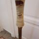 Antique brass and onyx floor lamp - classic style