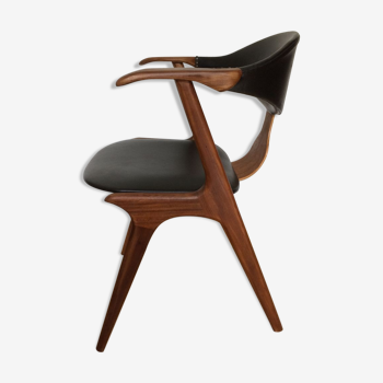 Cow hoorn chair by Louis Van Teeffelen for Awa 1950's