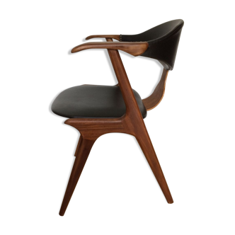 Cow hoorn chair by Louis Van Teeffelen for Awa 1950's