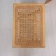 Cinq tabourets viennois vintage en paille