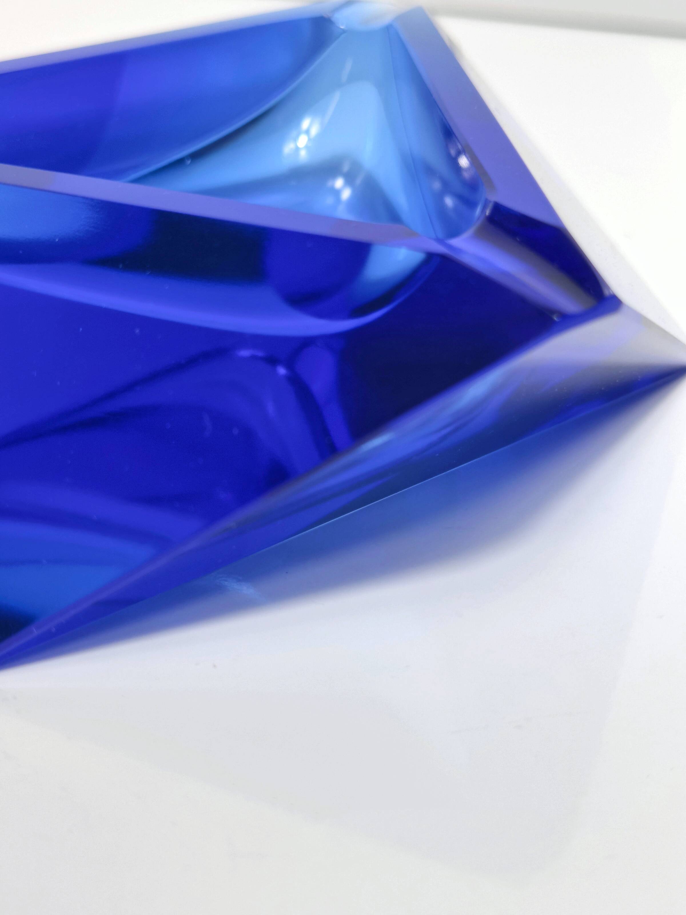Prismatic Ash Tray by Cesare Toso Murano - 1950s