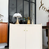 Vintage compass leg chest of drawers