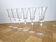 6 champagne flutes 15cl Lady Diamond Cristal d'Arques
