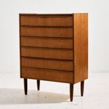 Commode en teck restaurée