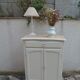 Small buffet, reimagined storage unit in beige.