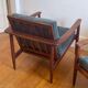 Pair of Danish armchairs designed in the 60s.