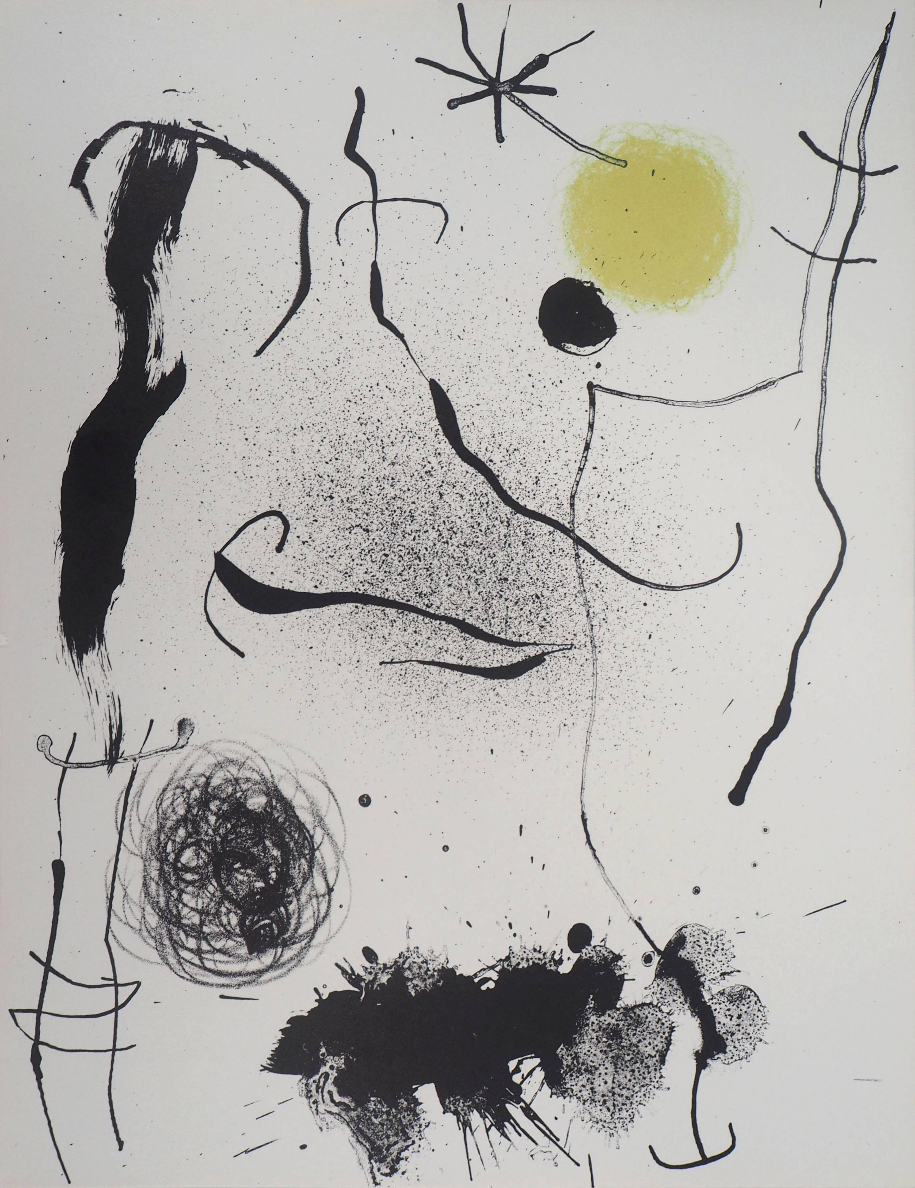 Joan Miro: Bouquet of Dreams for Leila - Original Lithograph