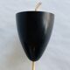 Lampe suspendue vintage en bakélite et verre