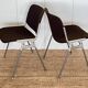 DSC 106 chairs by Giancarlo Piretti for Castelli, Italy, 1970s.