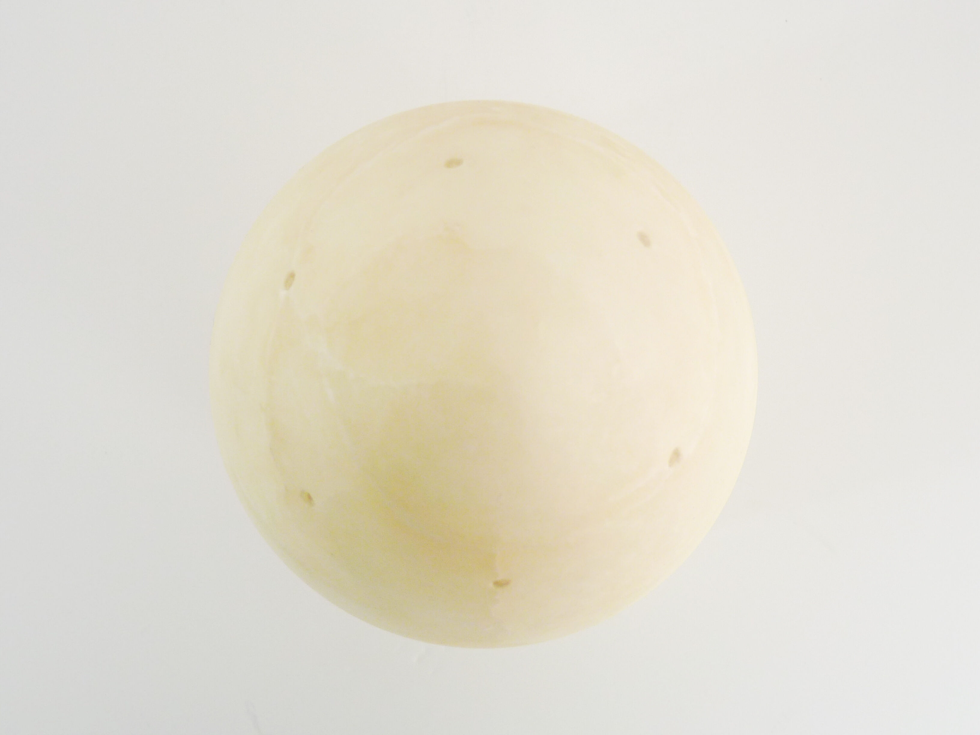 Mushroom lamp in Spanish alabaster A Pegasan Spain. Year 70