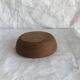 Natural teak bowl, vintage Scandinavian design