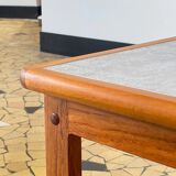 Toften Mobelfabrikken coffee table in stoneware and teak
