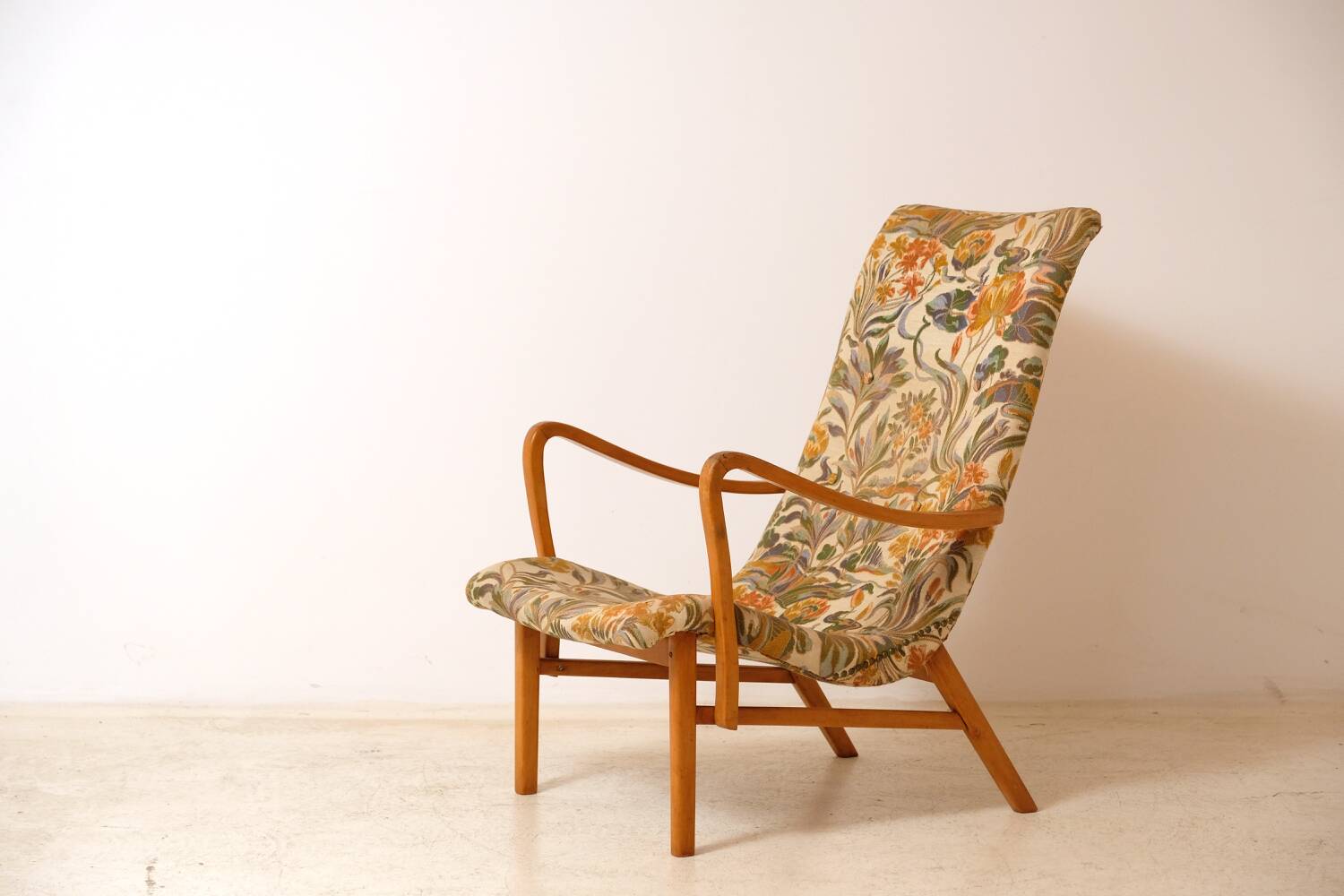 Olof Persson armchair, industrial Sweden, 1940s.