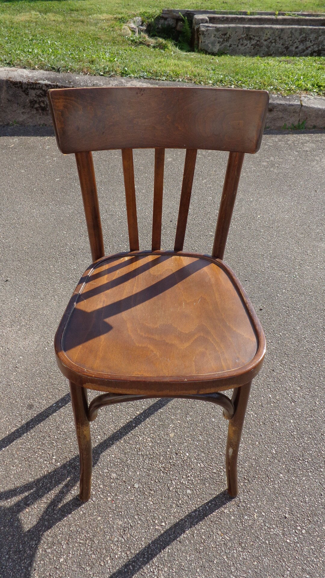 Set of 28 vintage bistro chairs