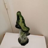 Blown glass vase