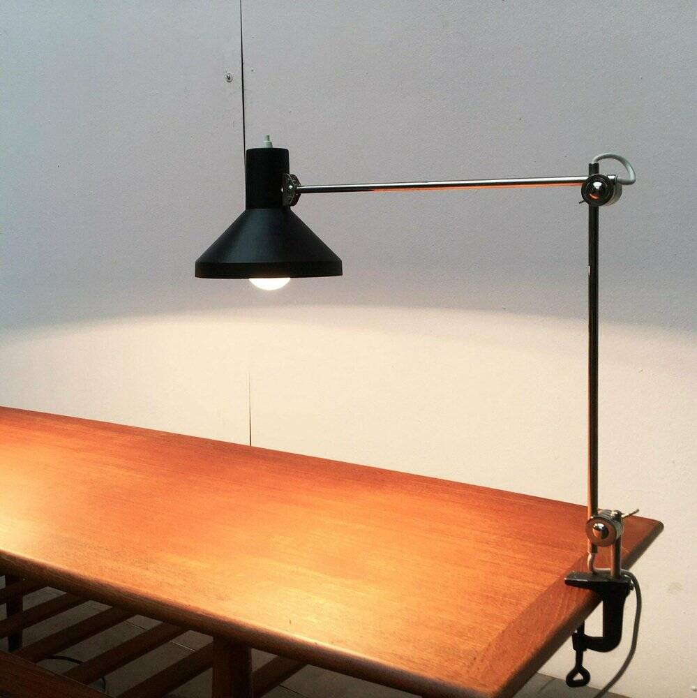 Mid-century table clamp lamp model no. 2002 by Elux, 1960s, set of 2.
