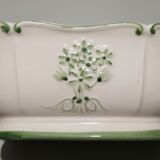 Ceramic planter spring decoration