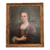 French 18th Century Portrait of a Noble Woman