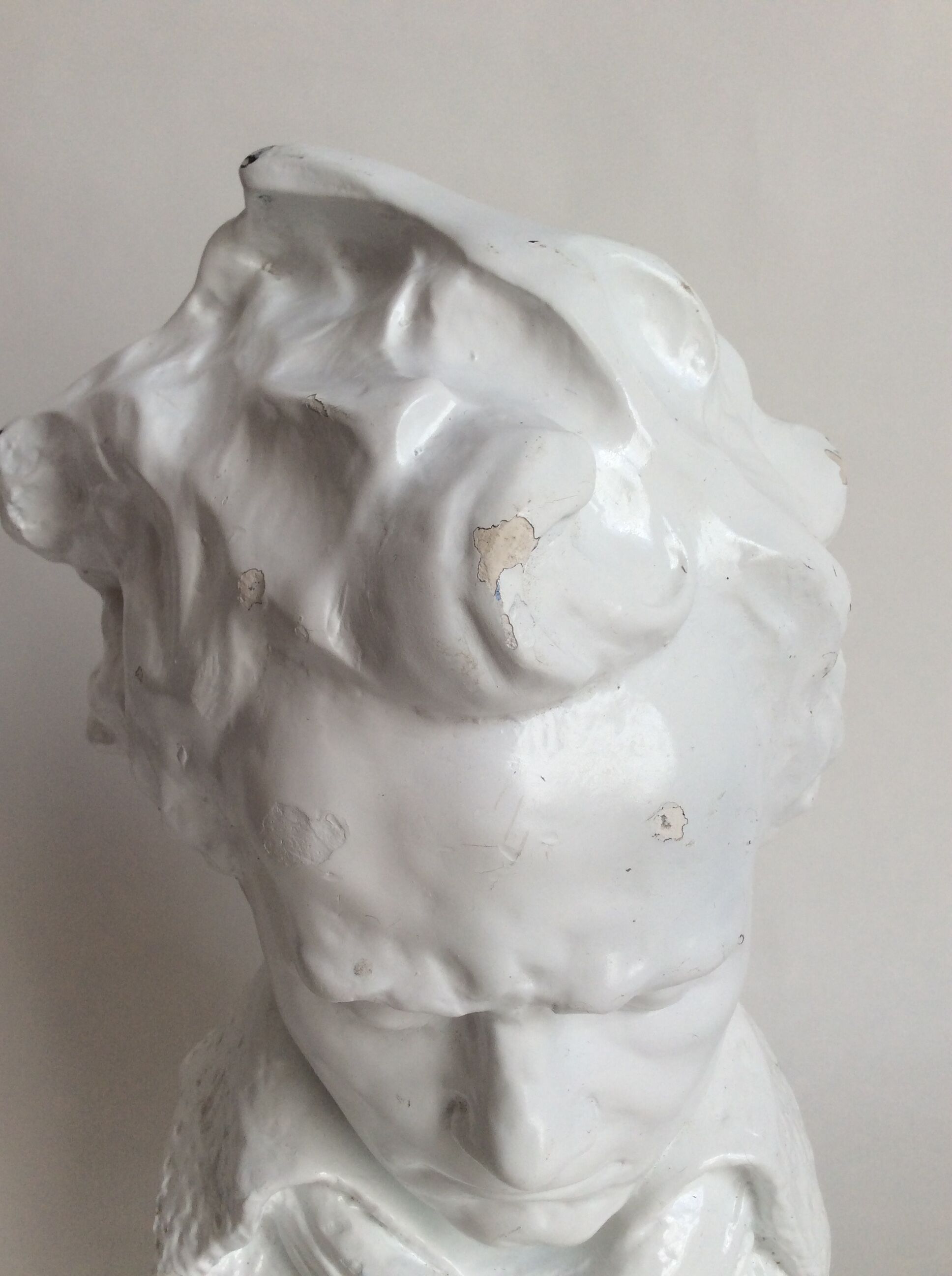 Beethoven bust in plaster