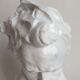 Beethoven bust in plaster