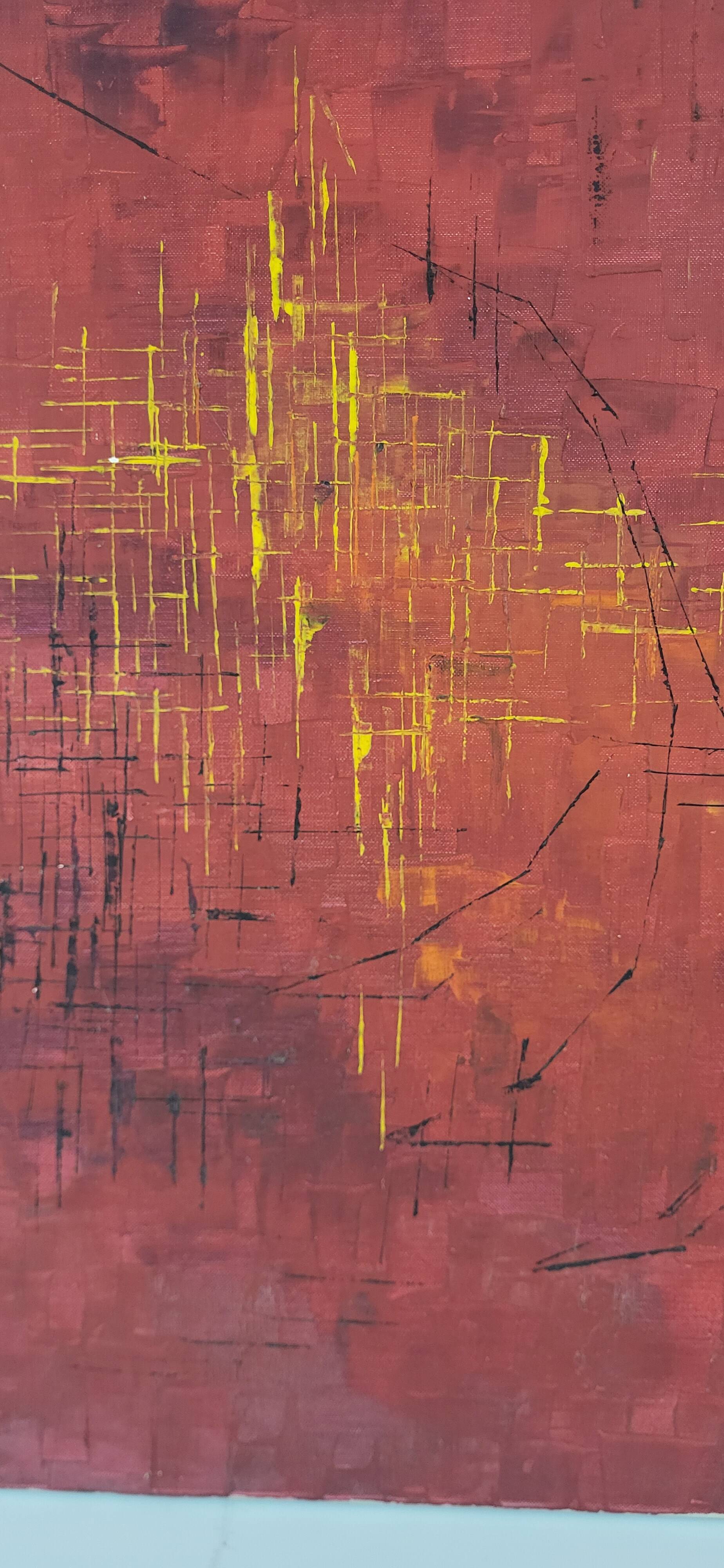 Abstract painting / Xavier Descamps