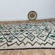 Tapis abstrait berbère vintage 375 X 132 CM
