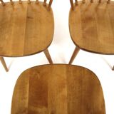 Set of 3 "Småland" chairs, Yngve Ekström, Sweden, 1970