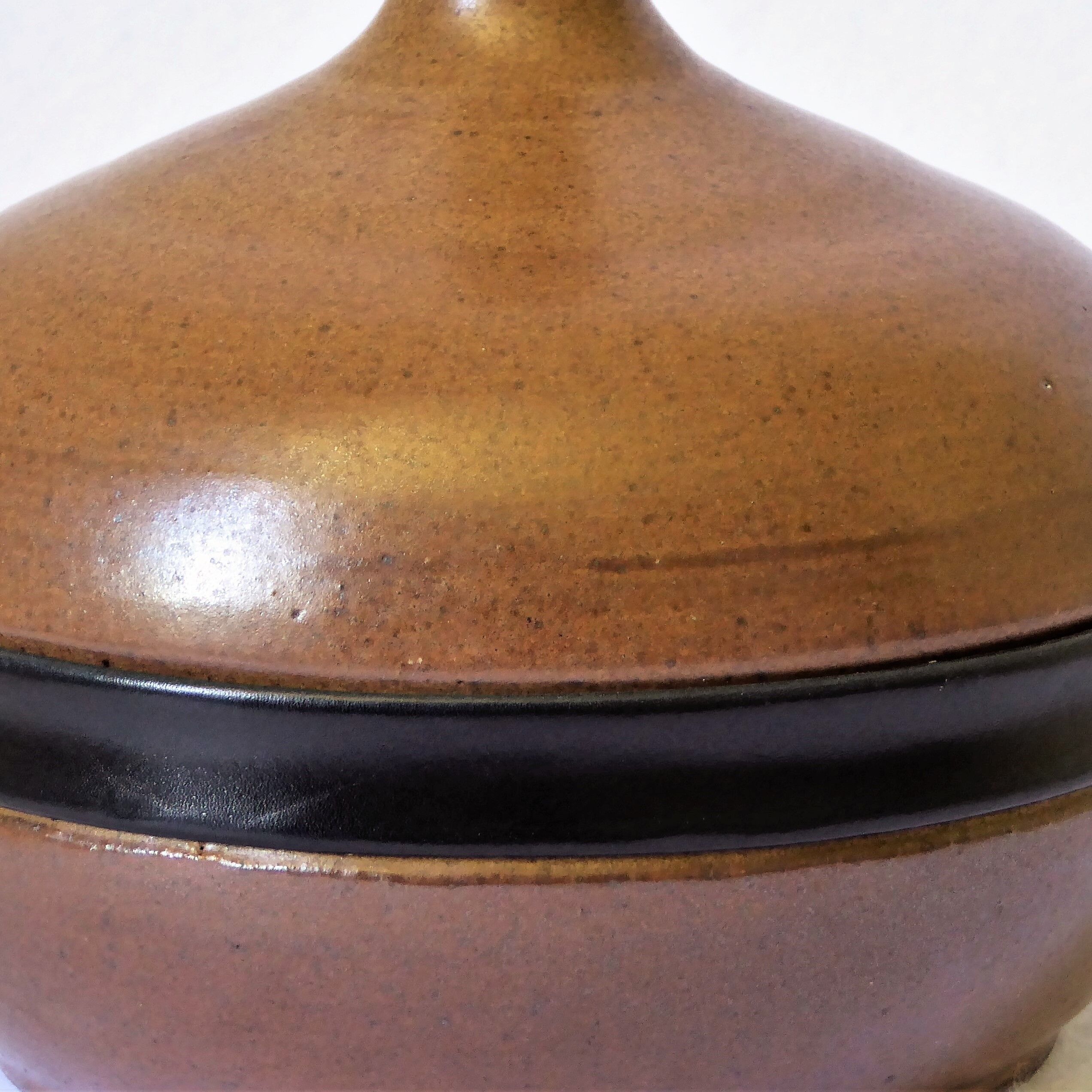 Hamm ceramic lamp 1960