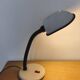 Lampe bureau blanche noire  bras articulé vintage