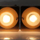 2 wall lamps metal and plexiglass of Jocelyne Trocmé for Oxar 1970