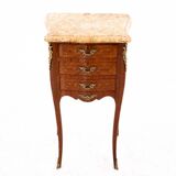Pair of bedside tables, France, early 20th century.