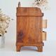 Bedside table, antique piece of furniture with drawers