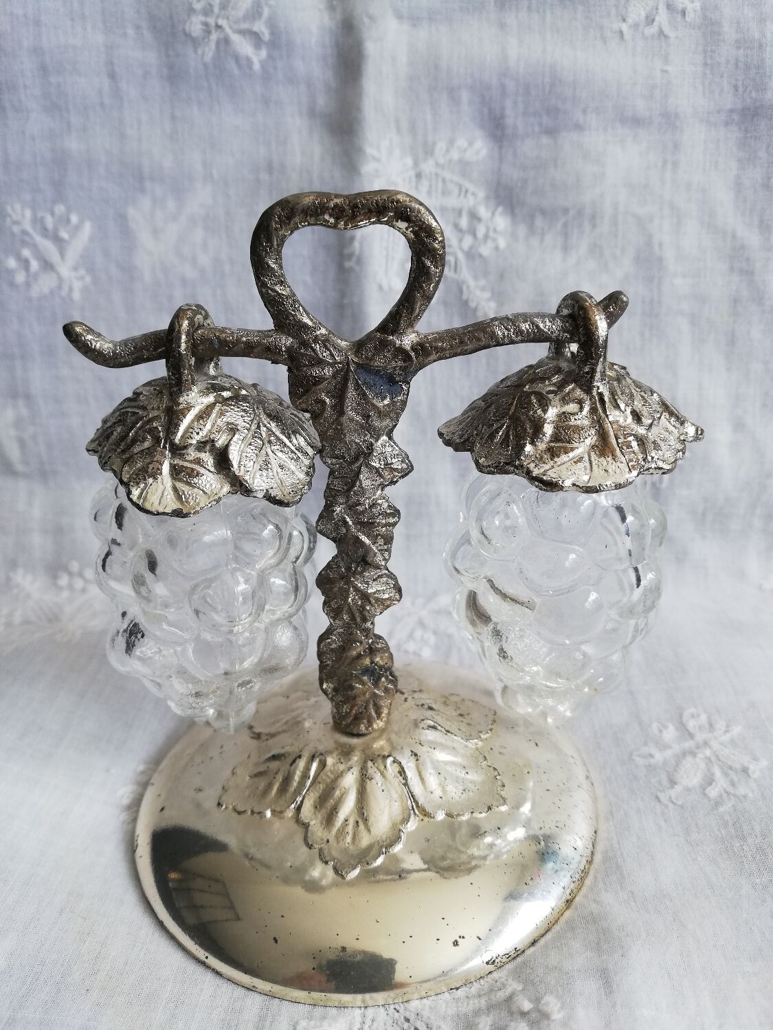 ヴィンテージ コンソール grape bunch 靠れる 