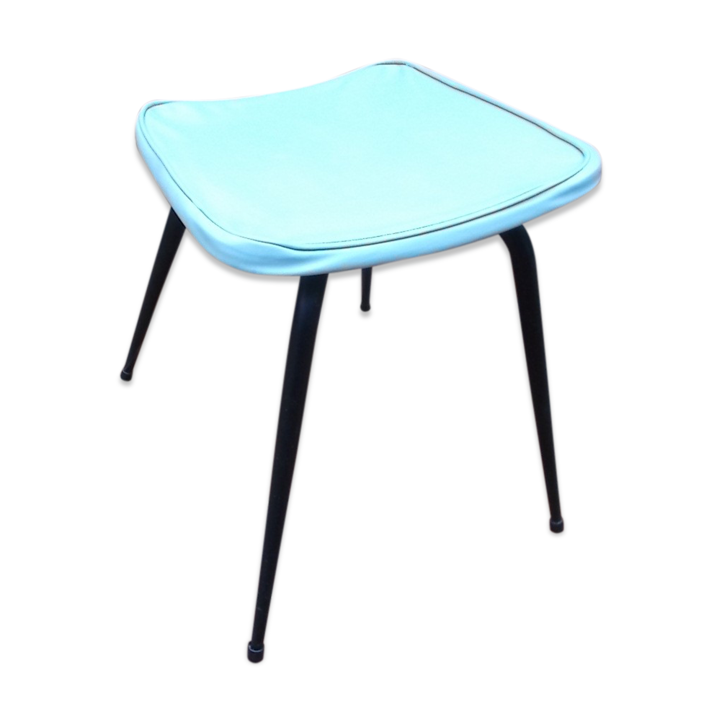 Vintage foot set skai sky blue tapered feet